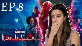 We finally get some answers WandaVison Episode 8 reaction [upl. by Eelam]