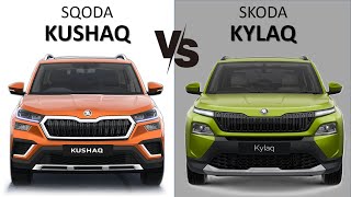 All New Sqoda Kylaq Vs Kushaq [upl. by Eduam163]