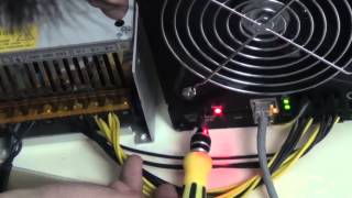 38G CUBE ERUPTER BINTCOIN MINER SETUP [upl. by Walls]