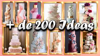 Tortas de moda y tendencia para matrimonios [upl. by Einolem]