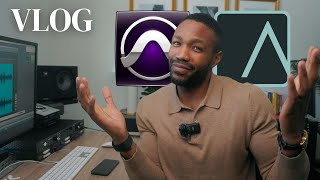 VLOG Why I bounce between Pro Tools and Luna  Warm Audio WA1B Unboxing [upl. by Allecnirp]