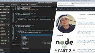 Node JS with Handlebars and Mongo Database Part 2 [upl. by Symon554]