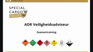 Online CBR examentraining  Veiligheidsadviseur ADR RID en ADN [upl. by Pegasus875]