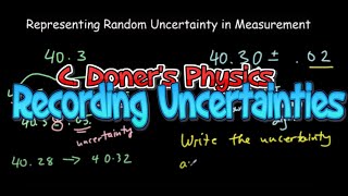 IB Physics Recording Uncertainties [upl. by Aizahs]