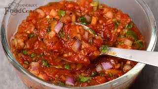 Instant Tomato Chutney Recipe Side Dish For Chapati Chutney Recipe [upl. by Euqina]