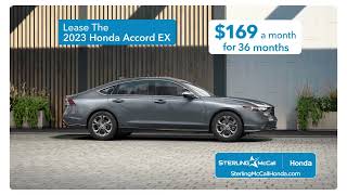 Lease A New 2023 Honda Accord EX For Only 169 A Month In Kingwood TX  Sterling McCall Honda [upl. by Colombi]