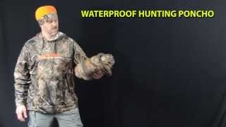 Waterproof Hunting Poncho [upl. by Rhianna946]