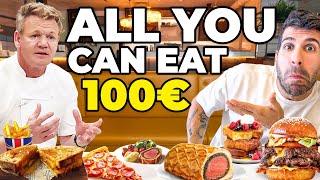 PRANZO DA GORDON RAMSAY ALL YOU CAN EAT A 100€ [upl. by Quar]