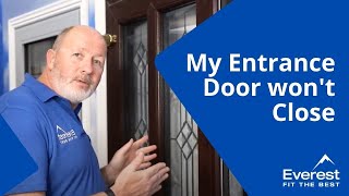 My uPVC Front Door Wont Close what do I do [upl. by Alur]