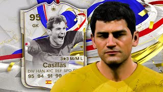 95 Greats of the Game Icon Casillas SBC Player Review  EA FC 24 [upl. by Lika320]