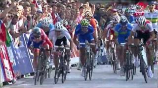 Cycling UCI Road World Championships 2011  Mark Cavendish Elite Race Winner Full HD [upl. by Enahs]