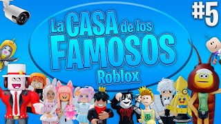 LA CASA DE LOS FAMOSOS ROBLOX⭐  DIA 5 🤩 [upl. by Bove]