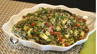 Como Hacer Tabule  Ensalada Libanesa [upl. by Strohl]