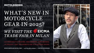 What’s new in motorcycle gear in 2025 We visit the EICMA trade fair in Milan [upl. by Shere]