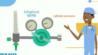 Oxygen flowmeter [upl. by Floeter]