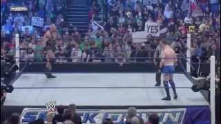 Ryback vs Jobber Danny Lerman  Smackdown April 20 2012 [upl. by Noslen]