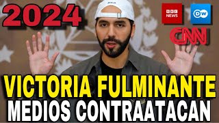 EL SALVADOR  Nayib Bukele Gana Las ELECCIONES Y MEDIOS de Comunicación Distorsionan el Mensaje [upl. by Fonsie]