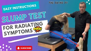 ✅ “Slump Test” for Low Back Pain Sciatica 🔥 [upl. by Allimak]