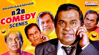 Brahmanandam B2B Comedy Scenes  Sabse Bada Don Movie  Ravi Teja Shriya Saran  Aditya Movies [upl. by Kcim]