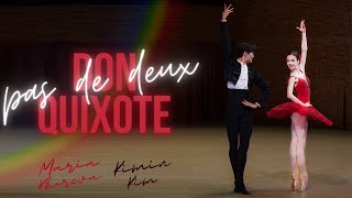 DON QUIXOTE ballet PAS DE DEUX Maria Khoreva amp Kimin Kim 20211201 [upl. by Stelmach]