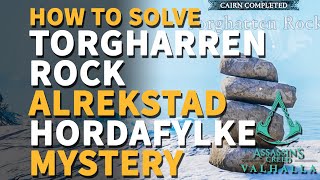 Torghatten Rock Assassins Creed Valhalla Hordafylke Cairn Puzzle Mystery [upl. by Nerwal]