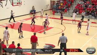 Boys Basketball Valley vs Bernalillo [upl. by Twitt]