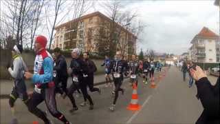 Départ duathlon SaintDié 2013 GoPro [upl. by Nehtanhoj]