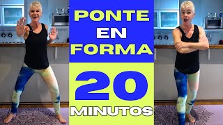 🔥Baja la Grasa y Fortalece Tu Cuerpo en 20 Minutos  40 Años y Más  Cuerpo Activo TV [upl. by Oileduab]