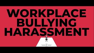 Workplace Bullying amp Harassment Training [upl. by Cirdor401]