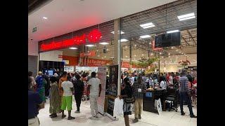 INAUGURATION OFFICIELLE DU GRAND MALL À DOUALA AU CAMEROUN [upl. by Hsepid536]