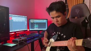 NEW GUITAR COVER BEATDOWN IN THE KEY OF HAPPY  Four Year Strong [upl. by Ecaroh]