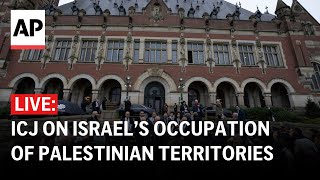 ICJ Day 3 LIVE Top UN court hearing on Israel’s occupation of Palestinian territories [upl. by Yadrahc]