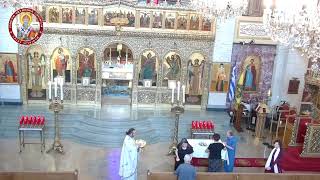 St Phanourios Orthros and Divine Liturgy [upl. by Aihselat]