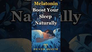 Boost Melatonin Simple Tips for Better Sleep [upl. by Kcirdla]