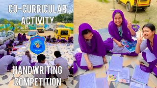 CoCurricular Activity Handwriting Competition 26102024  AMAB INTERNATIONAL SCHOOL ❤️ [upl. by Eelreveb]