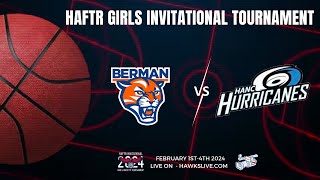 INVITATIONAL GIRLS VARSITY TOURNAMENT 2024  BERMAN VS HANC  630PM  SCOTT SATRAN ARENA [upl. by Neelehtak]