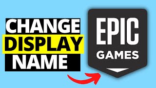 How To Change Display Name in Epic Games [upl. by Nnairahs]