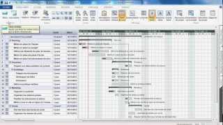 MindView 5  Le diagramme de Gantt amélioré [upl. by Natsyrt]