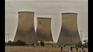 The Fall of Didcot Power Station  The Final Three [upl. by Maddis]