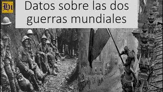 Datos breves sobre las dos guerras mundiales semejanzas y diferencias [upl. by Yelroc]