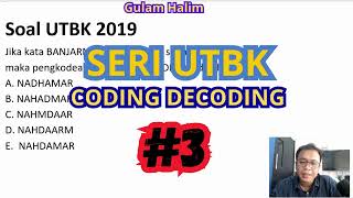 Pembahasan Soal UTBK SNBT  Coding Decoding Part 3 [upl. by Klein]