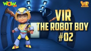 Vir The Robot Boy  2  3D ACTION compilation for kids  As seen on Hungama TV [upl. by Idnew370]