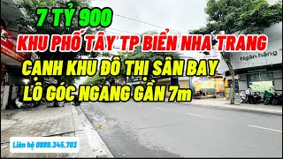 🤩Bán đất tặng nhà Khu phố Tây gần biển Nha Trang 550m cạnh Khu sân bay cũ 230ha giá đầu tư [upl. by Nifled]