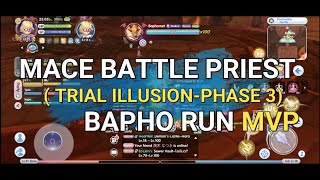 Mace Battle Priest AB  Time Trial BAPHOMET RUN  Ragnarok X Next Generation ROX [upl. by Brandon211]