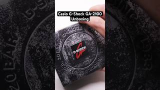 Casio GShock GA2100 Unboxing casiogshock casioak gshock [upl. by Lelah19]