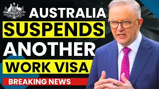 AUSTRALIA SUSPENDS WORKING HOLIDAY VISA SCHEME  LATEST AUSTRALIA IMMIGRATION NEWS 2024 [upl. by Nomma920]