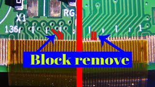 LED TV panel repair by removing a blockPro Hack [upl. by Mayes]