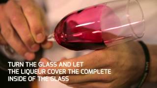 How to make a cocktail Kir Royal [upl. by Anilegnave]