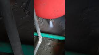 Air compressor tank cleaning process at work shop [upl. by Nayarb]