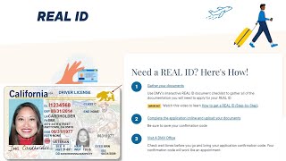 How To Renew your Drivers License with Real ID  California Real ID  Step by Step [upl. by Diehl77]